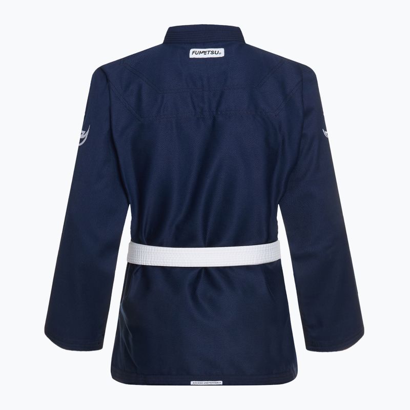 Екіпірування для бразильського джиу-джитсу FUMETSU Ghost V-Lite BJJ navy 3