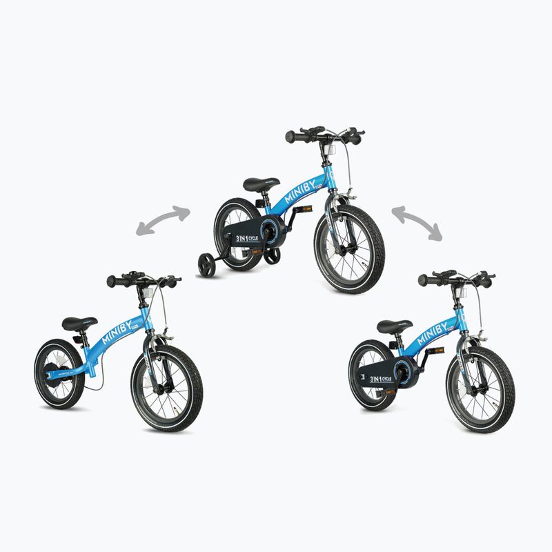 Велосипед дитячий Qplay Miniby 3in1 blue