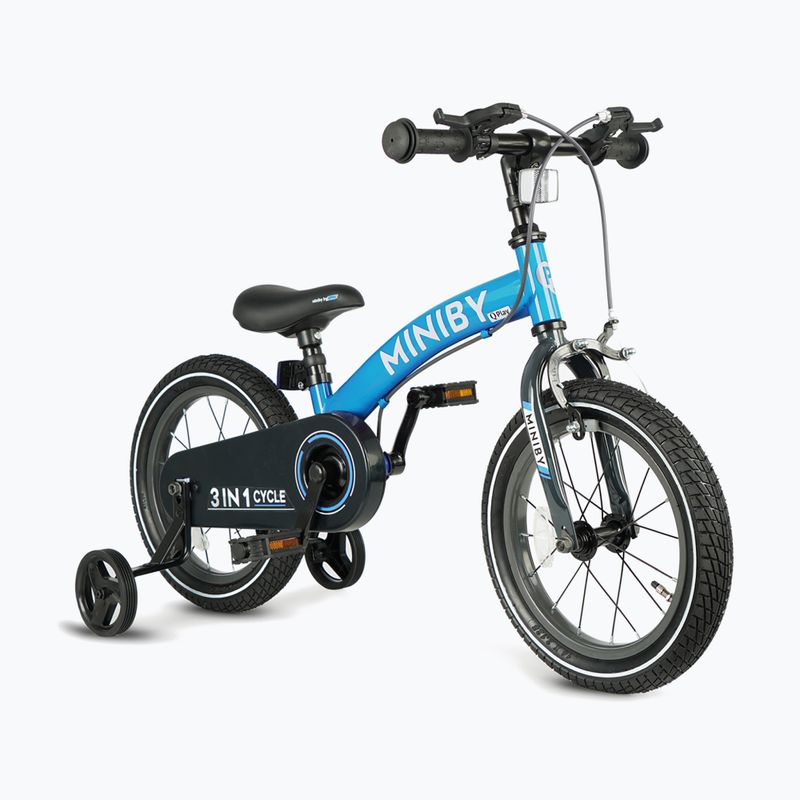 Велосипед дитячий Qplay Miniby 3in1 blue 2