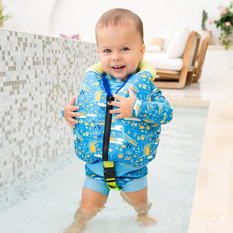 Жилет для плавання дитячий Splash About Early Years Swim croc creek 3