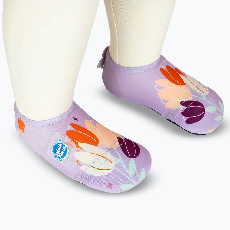 Дитяче взуття для води Splash About Splash Shoes lilac spring 3