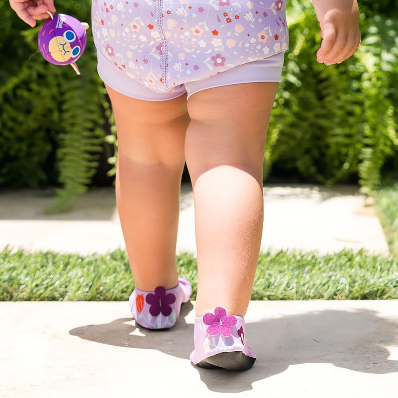 Дитяче взуття для води Splash About Splash Shoes lilac spring 6