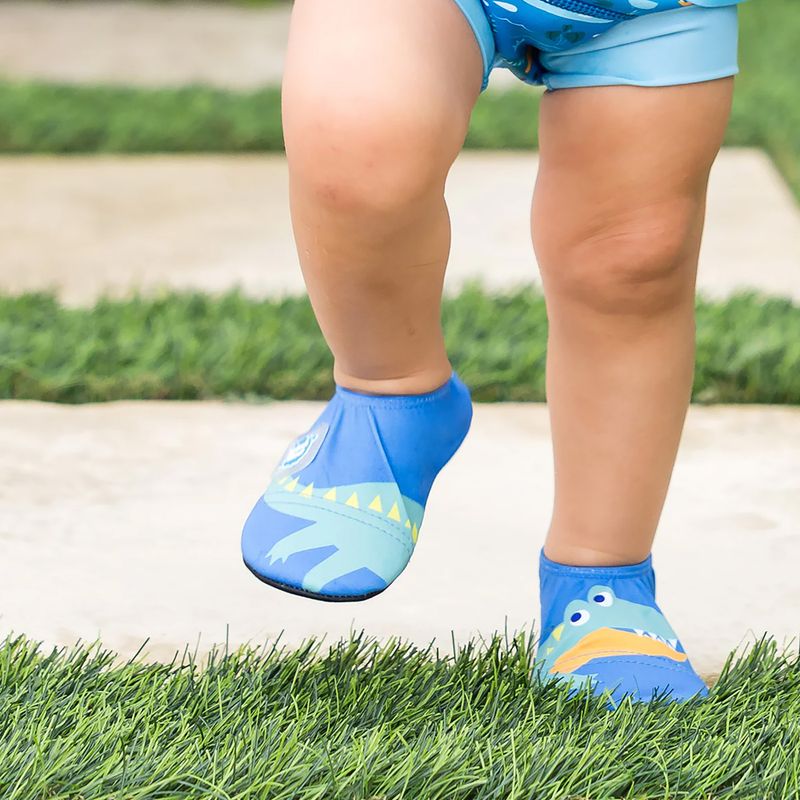 Дитяче взуття для води Splash About Splash Shoes crocodile swamp 6
