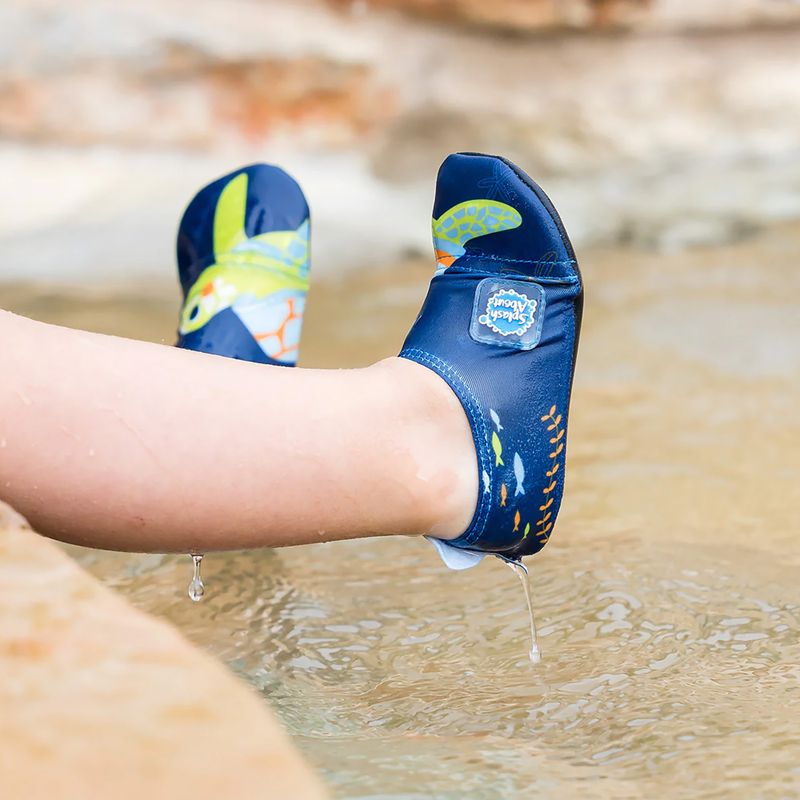 Дитяче взуття для води Splash About Splash Shoes turtle tide 8