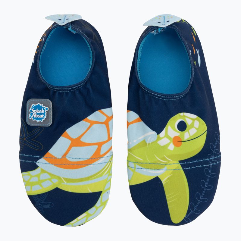 Дитяче взуття для води Splash About Splash Shoes turtle tide 5