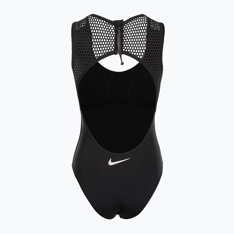Купальник суцільний жіночий Nike Wild чорний NESSD250-001 2
