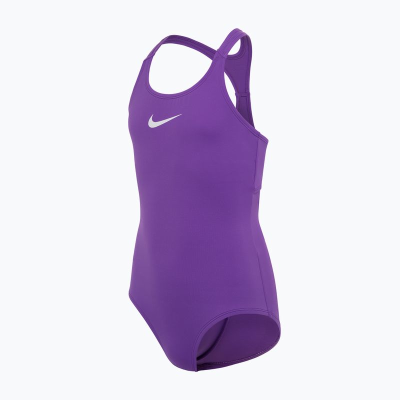 Дитячий суцільний купальник Nike Essential Racerback смілива ягода 4