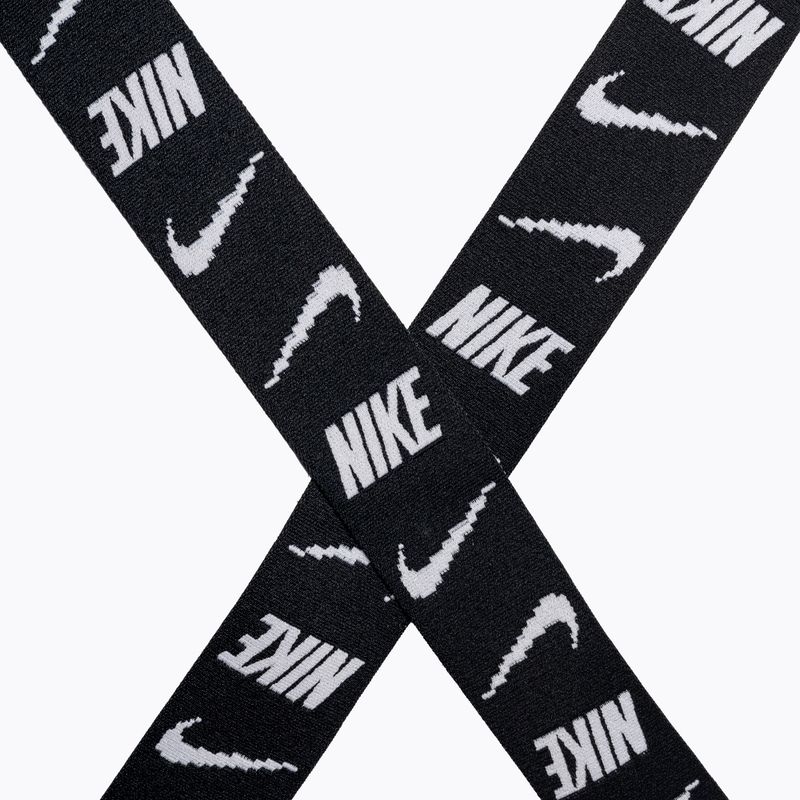 Жіночий злитий купальник Nike Logo Tape морський корал 4