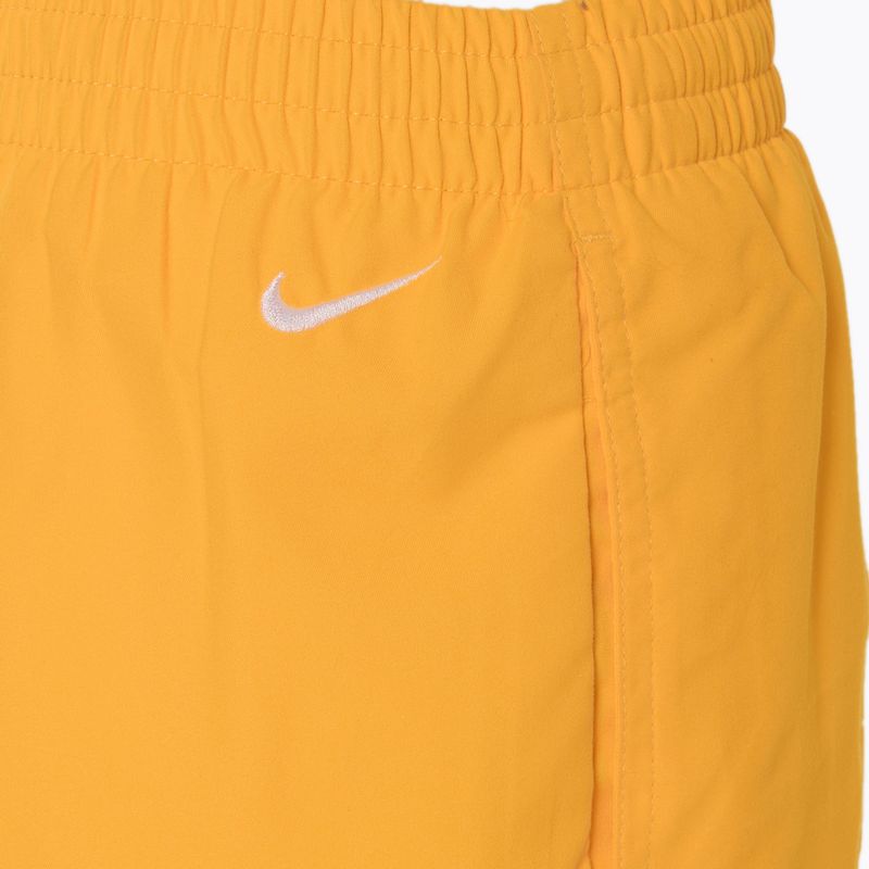 Шорти для купання дитячі Nike Split Logo 4" Volley laser orange 4