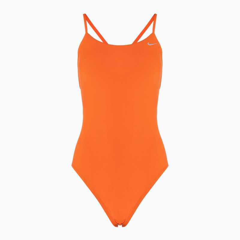 Купальник жіночий Nike Lace Up Tie Back total orange