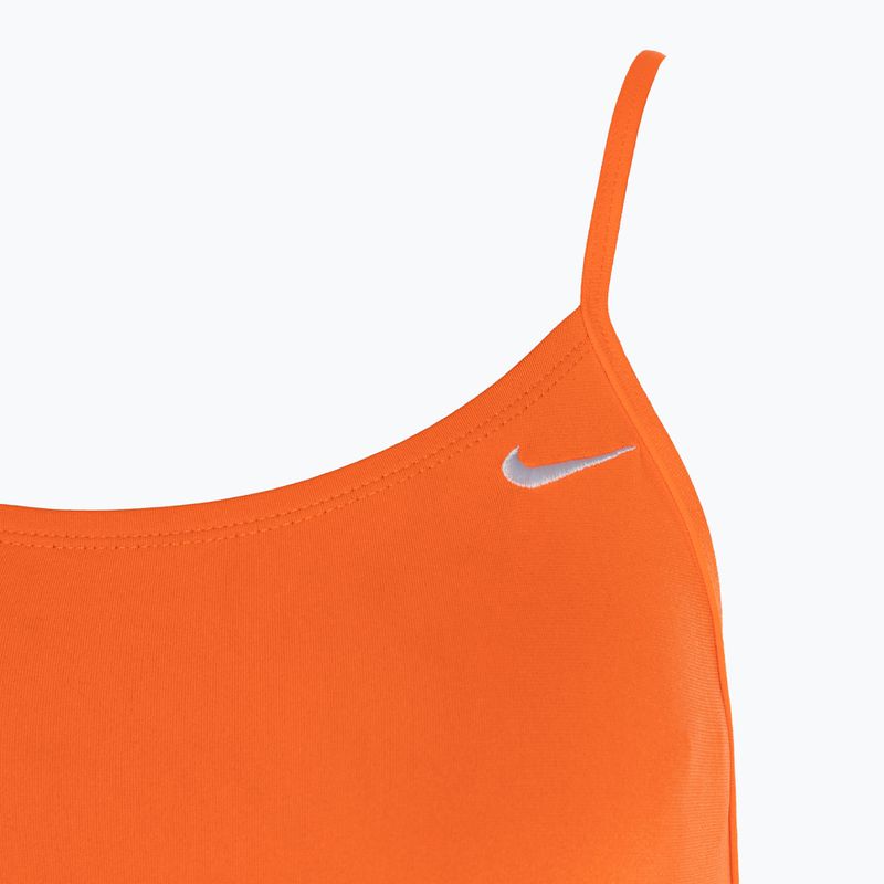 Купальник жіночий Nike Lace Up Tie Back total orange 3