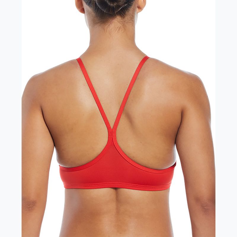 Купальник жіночий Nike Essential Sports Bikini light crimson 7