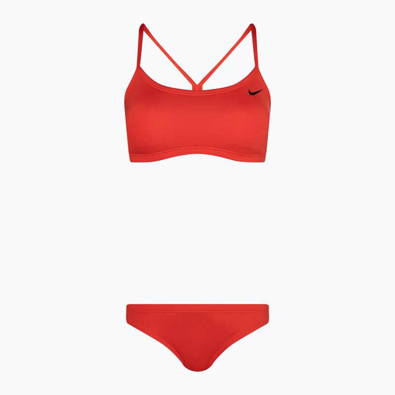 Купальник жіночий Nike Essential Sports Bikini light crimson