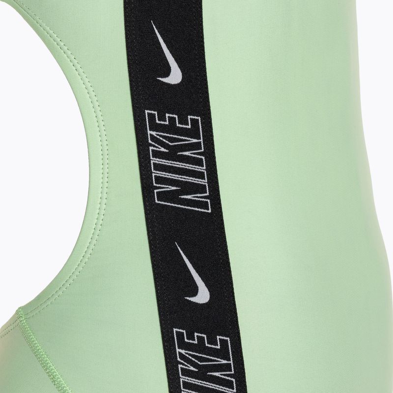 Купальник жіночий Nike Logo Tape Fastback vapor green 4