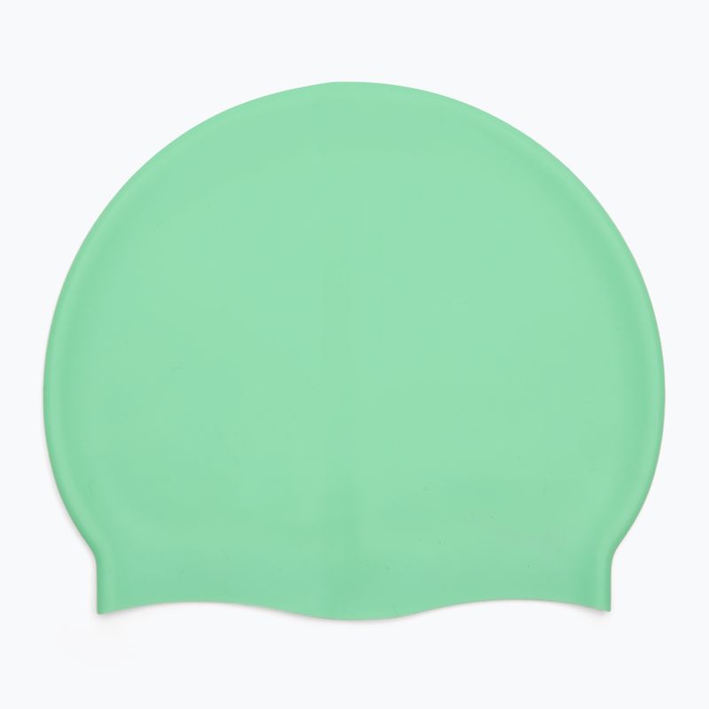 Шапочка для плавання Nike Solid Silicone парово-зелена 2