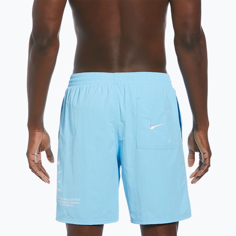 Шорти для купання чоловічі Nike Specs 7" Volley aquarius blue 6