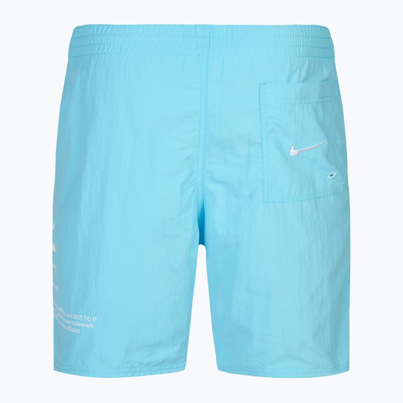 Шорти для купання чоловічі Nike Specs 7" Volley aquarius blue 2