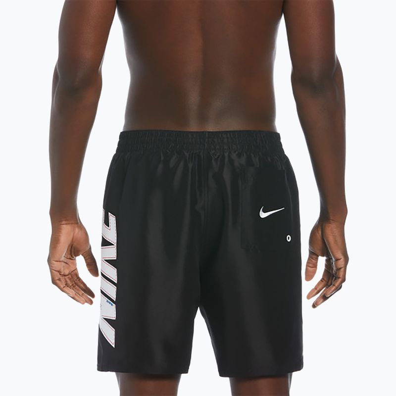 Шорти для купання чоловічі Nike Big Block 7" Volley black 6