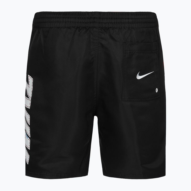 Шорти для купання чоловічі Nike Big Block 7" Volley black 2