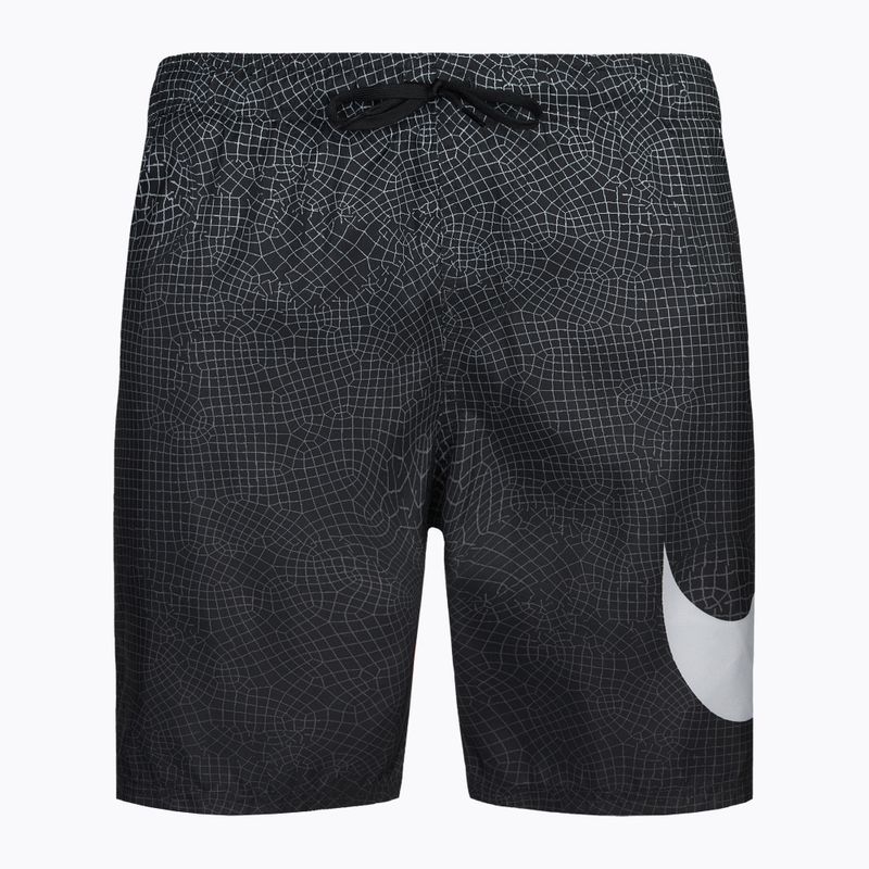 Шорти для купання чоловічі Nike Grid Swoosh Breaker 9" Volley black