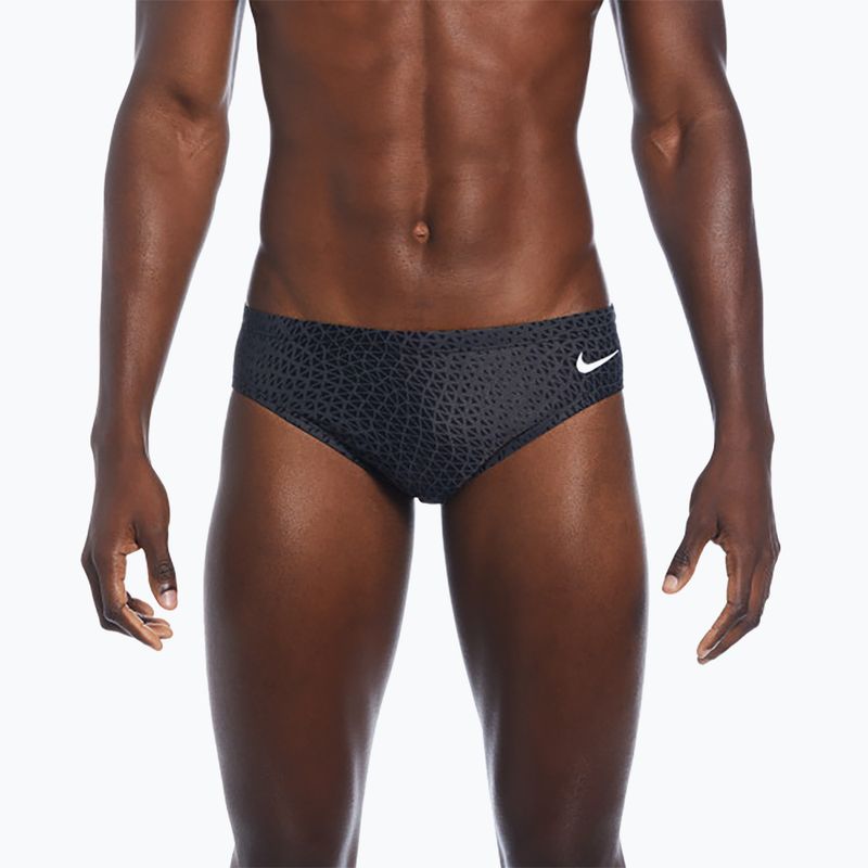 Плавки чоловічі Nike Hydrastrong Delta Brief black