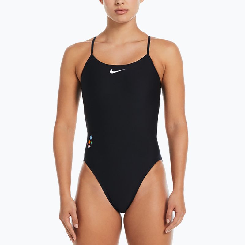 Купальник жіночий Nike Hydrastrong Adjustable Crossback black 7
