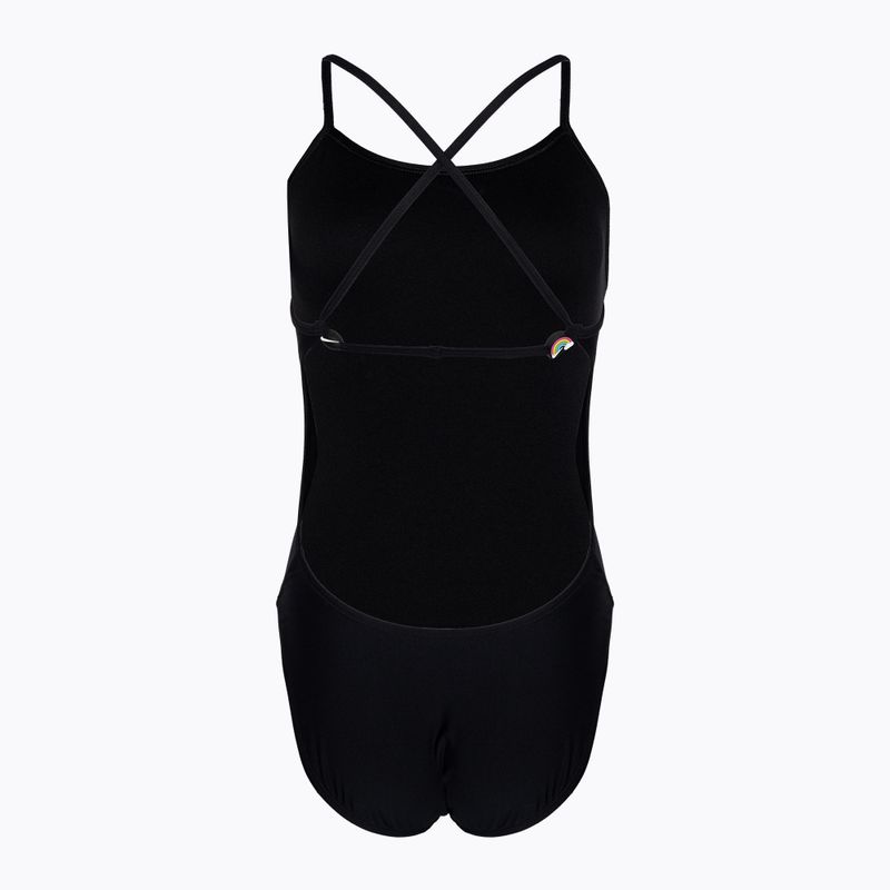 Купальник жіночий Nike Hydrastrong Adjustable Crossback black 2