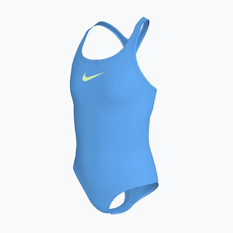 Дитячий суцільний купальник Nike Essential Racerback університетський синій 3