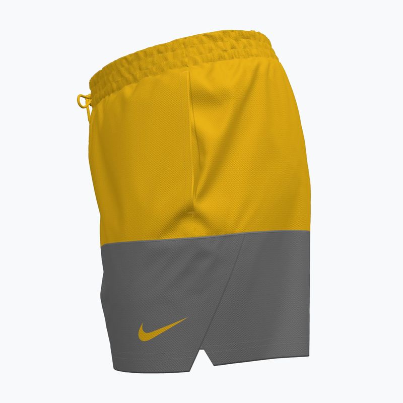 Шорти для плавання чоловічі Nike Split 5" Volley university gold 3