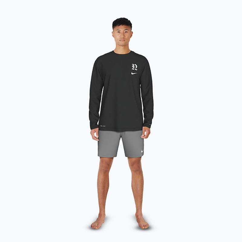Лонгслів чоловічий Nike Luxe Letter Hydroguard black 2