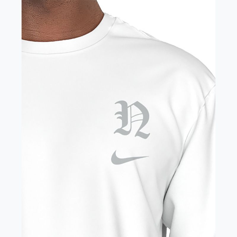 Лонгслів чоловічий Nike Luxe Letter Hydroguard white 5