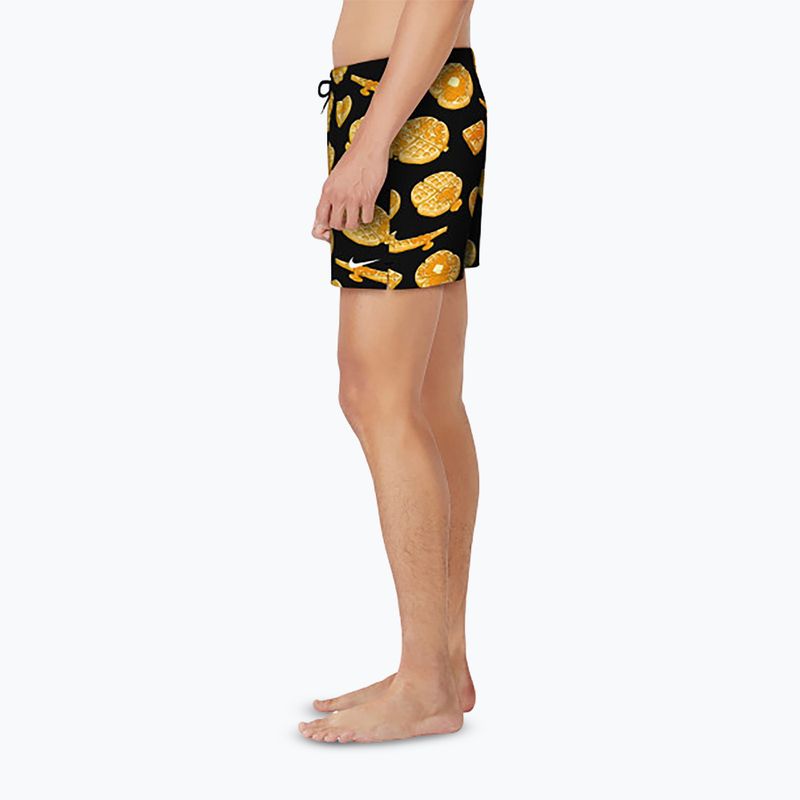 Шорти для плавання чоловічі Nike Multi Print 5" Volley black 4