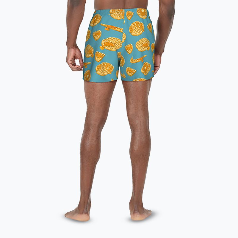 Шорти для плавання чоловічі Nike Multi Print 5" Volley dusty cactus 6