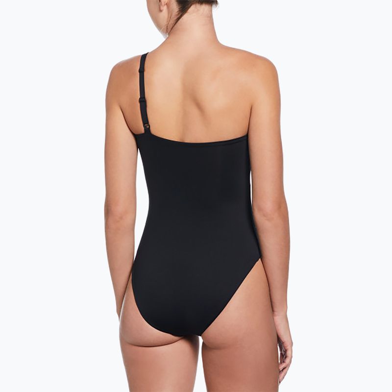 Купальник суцільний жіночий Nike Essential Asymmetrical black 3
