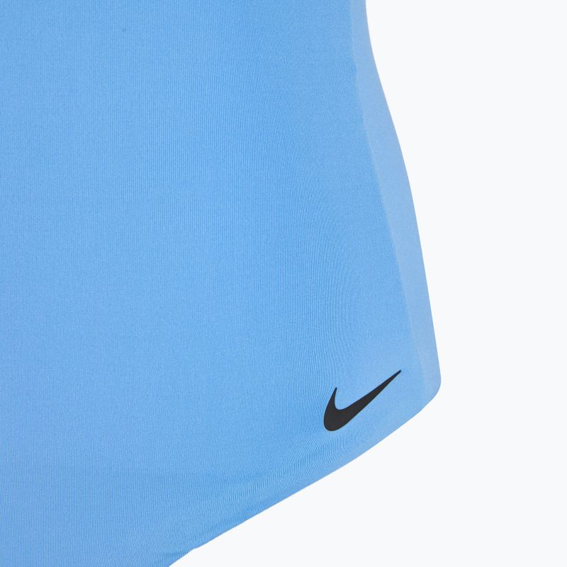 Купальник суцільний жіночий Nike Essential V-Neck university blue 3