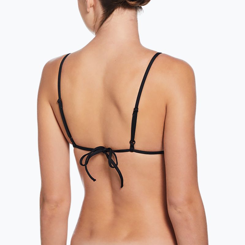 Купальник Nike Essential Triangle Bikini Top чорний 3