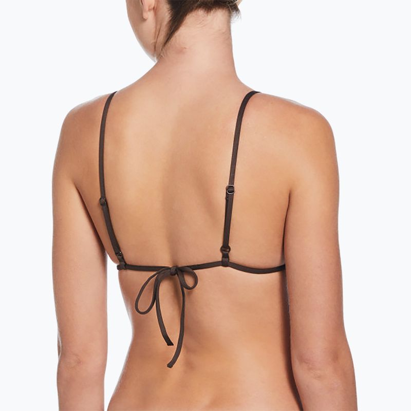 Купальник Nike Essential Triangle Bikini верх бароко коричневий 3