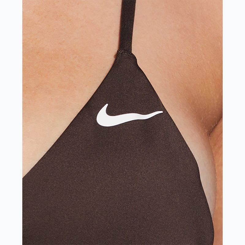 Купальник Nike Essential Triangle Bikini верх бароко коричневий 4