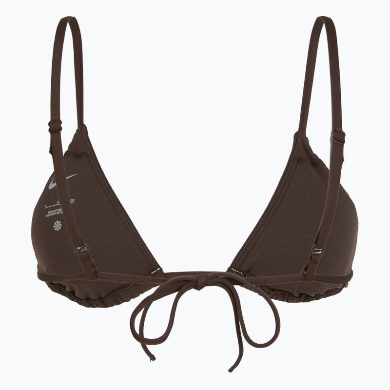 Верхня частина купальника Nike Essential Triangle Bikini baroque brown 2