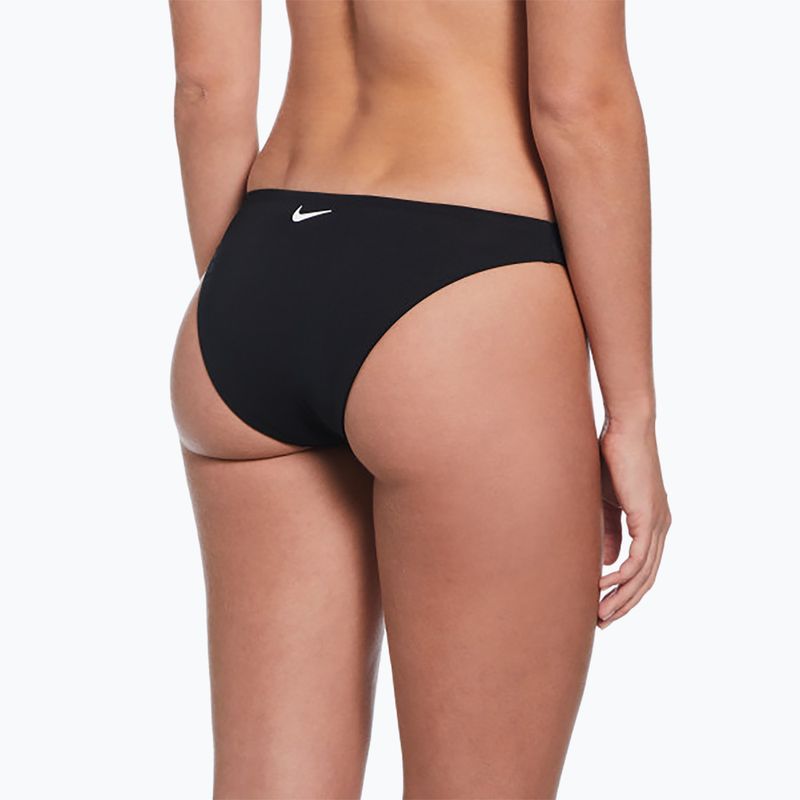 Купальник роздільний жіночий Nike Essential Bralette Bikini black 5