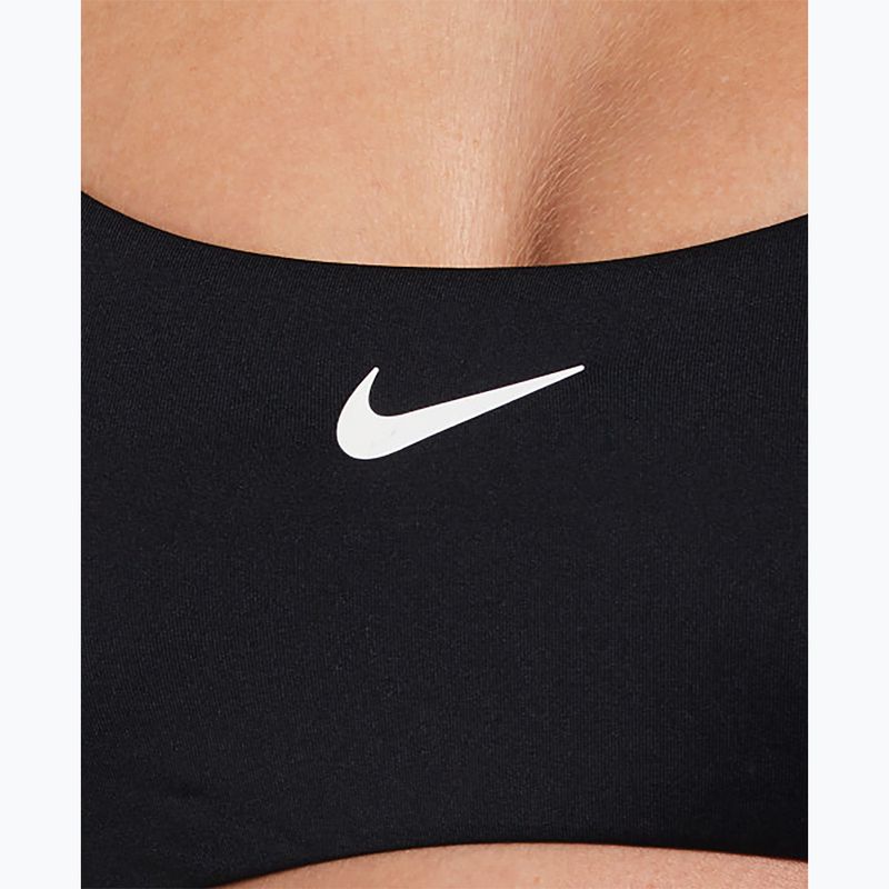 Купальник роздільний жіночий Nike Essential Bralette Bikini black 6