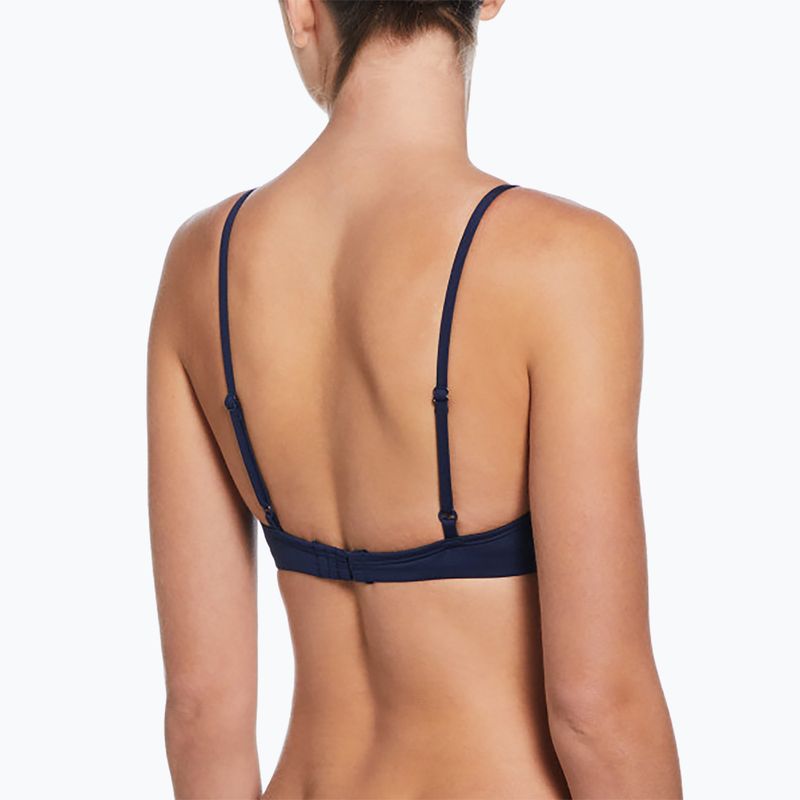 Жіночий роздільний купальник Nike Essential Bralette Bikini midnight navy 3