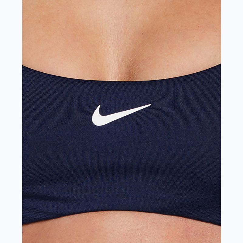 Жіночий роздільний купальник Nike Essential Bralette Bikini midnight navy 6