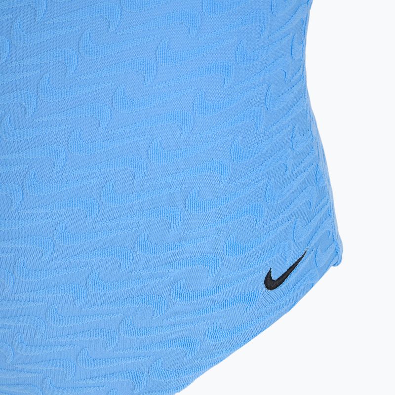 Купальник суцільний жіночий Nike Swoosh Link Y-Back university blue 3