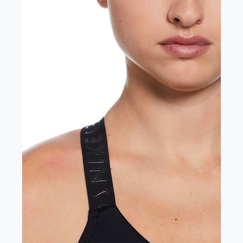 Купальник суцільний жіночий Nike Hydralock Fusion Racerback black 4