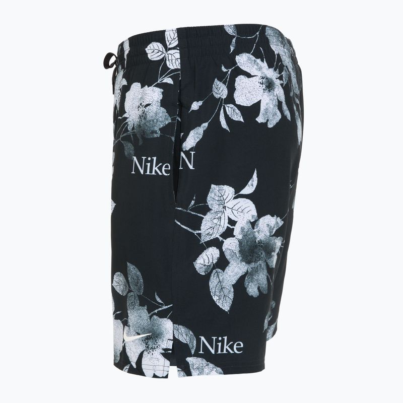 Шорти для плавання чоловічі Nike Fine Floral 7" Volley black 3
