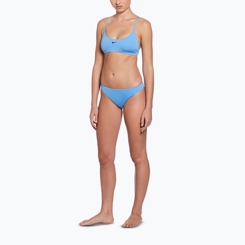Жіночий роздільний купальник Nike Essential Bralette Bikini університетський синій 2