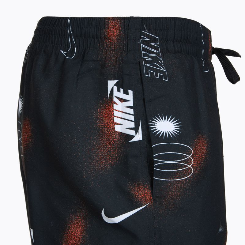 Шорти для плавання чоловічі Nike Multi Print 7" Volley black 4