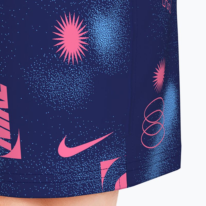 Чоловічі шорти для плавання Nike Multi Print 7" Volley midnight navy 6