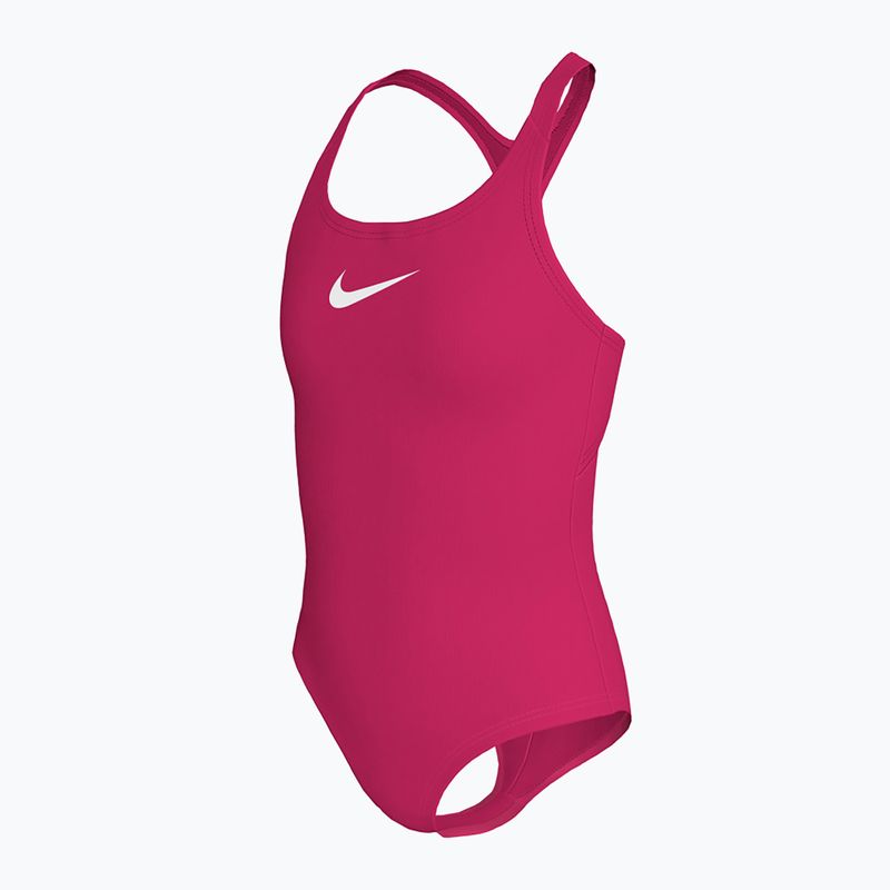 Купальник суцільний дитячий Nike Essential Racerback rush pink 3